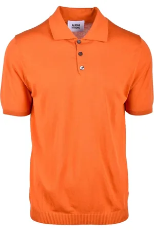 ALPHA STUDIO Heren, Tops, Oranje, Maat: 4XL Katoen