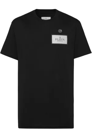 Philipp Plein Heren, Tops, Zwart, Maat: 3XL Katoen