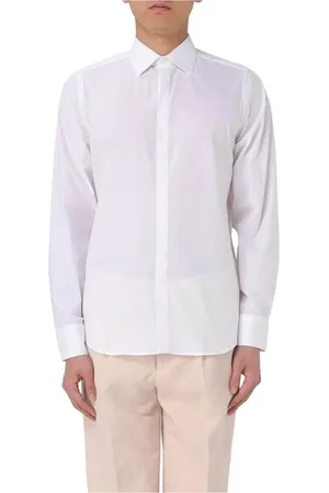 Manuel Ritz Heren, Overhemden, Wit, Maat: XL Denim