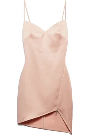 ANIYE BY Dames, Jurken, Roze, Maat: XS Satijn