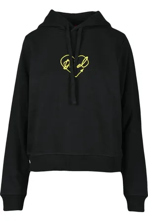 Diesel Dames, Sweatshirts & Hoodies, Zwart, Maat: M Katoen