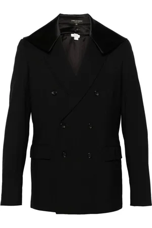 Comme des Garçons Heren, Jassen, Zwart, Maat: M Poliester