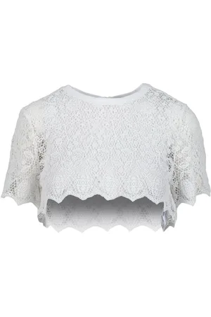 Dondup Dames, Blouses & Shirts, Wit, Maat: XS Viscose