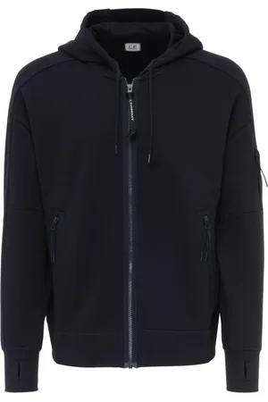C.P. Company Heren, Sweatshirts & Hoodies, Blauw, Maat: L Fleece