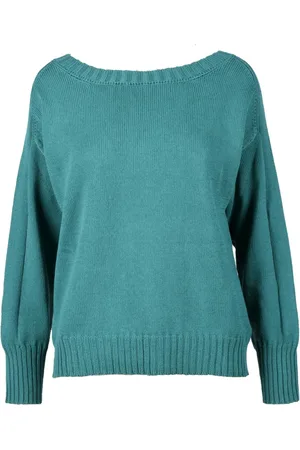 ALPHA STUDIO Dames, Truien, Groen, Maat: XS Katoen