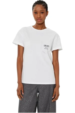 Liu Jo Dames, Tops, Wit, Maat: M Katoen