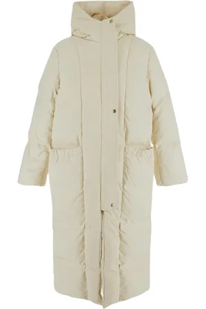 Jil Sander Dames, Mantels, Wit, Maat: S