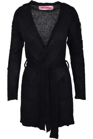 PINK MEMORIES Dames, Truien, Zwart, Maat: S Mohair