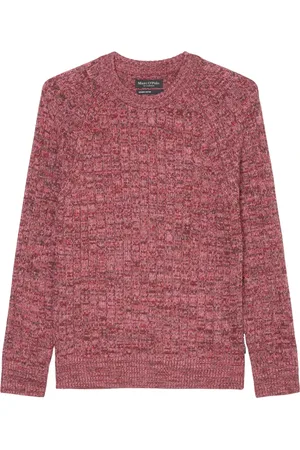 Marc O’ Polo Heren, Truien, Rood, Maat: XL Katoen