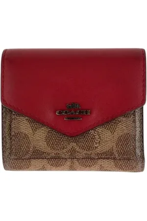 Coach Dames, Pre-owned, Rood, Maat: ONE Size Leer