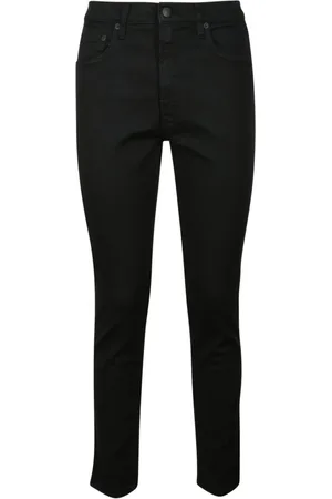 (+) people Dames, Jeans, Zwart, Maat: W27 Katoen