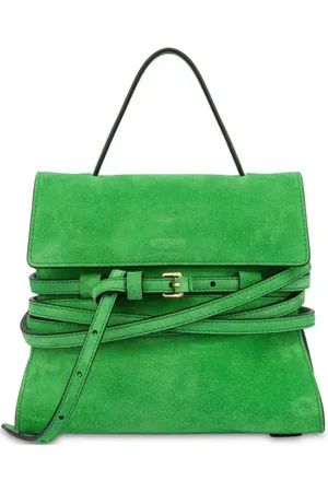 Moschino Dames, Tassen, Groen, Maat: ONE Size Suède