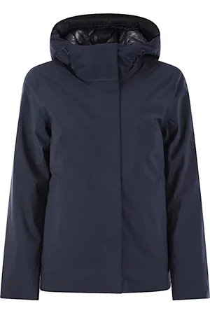 K-Way Dames, Jassen, Blauw, Maat: 2XL Poliester
