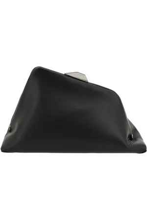 The Attico Dames, Tassen, Zwart, Maat: ONE Size Leer