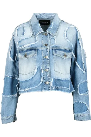 Dondup Dames, Jassen, Blauw, Maat: S Katoen
