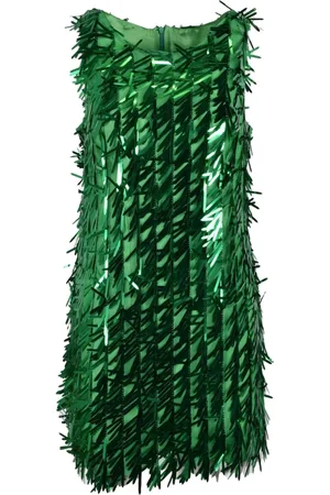 Giulia N Couture Dames, Jurken, Groen, Maat: M Poliester