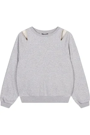 Alix the label Dames, Sweatshirts & Hoodies, Grijs, Maat: S