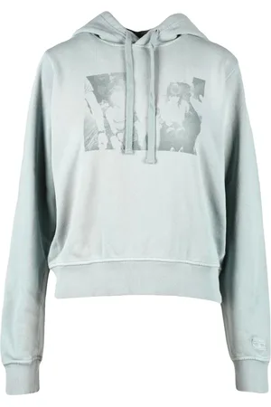Diesel Dames, Sweatshirts & Hoodies, Grijs, Maat: S Katoen