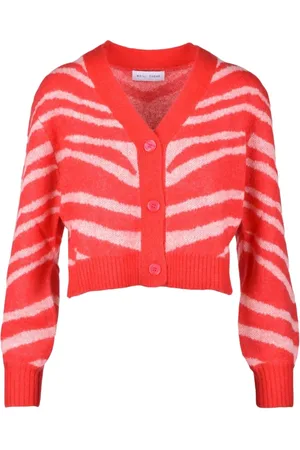 WEILI ZHENG Dames, Truien, Rood, Maat: M Wol