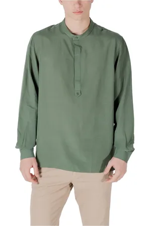 Antony Morato Heren, Overhemden, Groen, Maat: XS Linnen