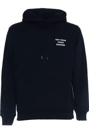 Drôle de Monsieur Heren, Sweatshirts & Hoodies, Blauw, Maat: L Katoen