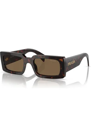 Prada Dames, Accessoires, Bruin, Maat: 52 MM