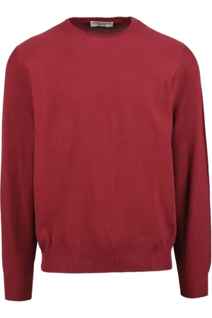 FILIPPO DE LAURENTIIS Heren, Truien, Rood, Maat: XL Katoen