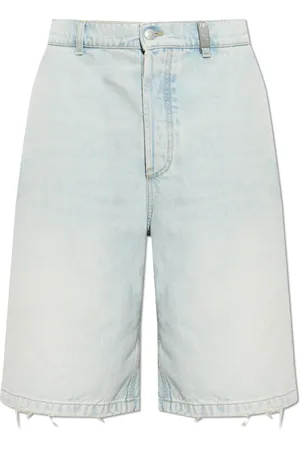 Alexander McQueen Heren, Korte broeken, Blauw, Maat: S Denim