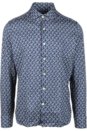 SONRISA Heren, Overhemden, Blauw, Maat: 3XL Katoen