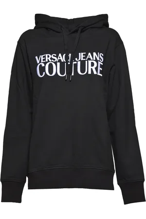 VERSACE Heren, Sweatshirts & Hoodies, Zwart, Maat: S
