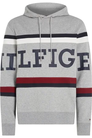Tommy Hilfiger Heren, Sweatshirts & Hoodies, Grijs, Maat: 2XL