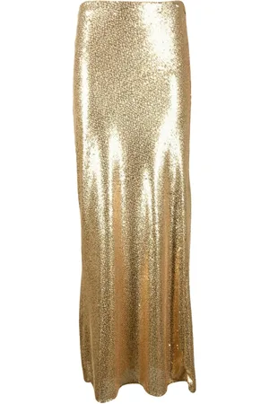 Patrizia Pepe Dames, Rokken, Geel, Maat: XS Polyamide