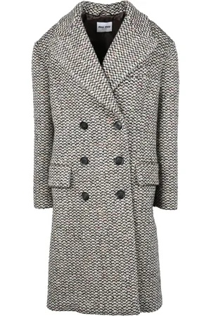 Miu Miu Dames, Mantels, , Maat: XS Zijde