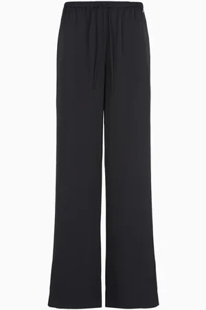 Armani Exchange Dames, Broeken, Zwart, Maat: L