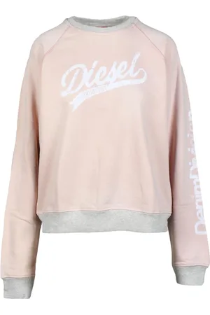 Diesel Dames, Sweatshirts & Hoodies, Roze, Maat: S Katoen