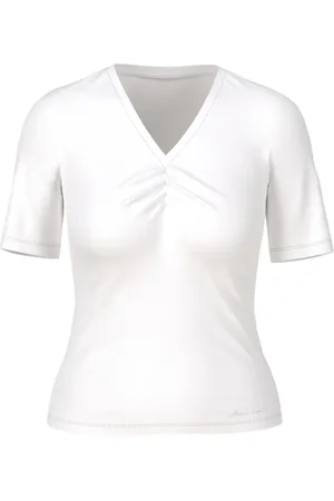 Marc Cain Dames, Tops, Wit, Maat: XL