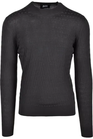 ALPHA STUDIO Heren, Truien, Groen, Maat: XL Wol