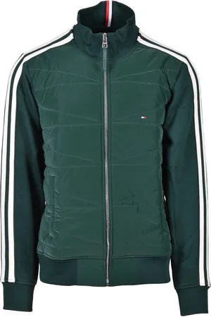 Tommy Hilfiger Heren, Sweatshirts & Hoodies, Groen, Maat: 2XL Katoen