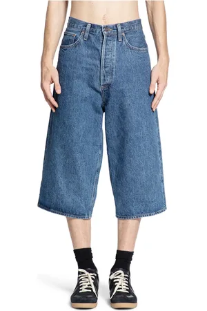 AGOLDE Heren, Korte broeken, Blauw, Maat: W31 Denim