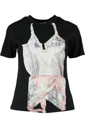 Msgm Dames, Tops, Zwart, Maat: S Katoen