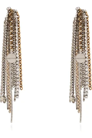 Alexander McQueen Dames, Accessoires, Grijs, Maat: ONE Size