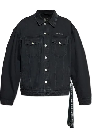 44 Label Group Heren, Jassen, Zwart, Maat: L Denim