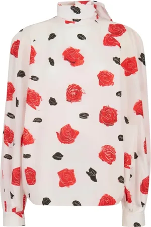Marni Dames, Blouses & Shirts, Wit, Maat: XS Katoen