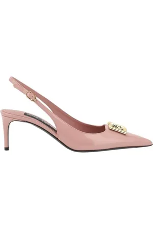 Dolce & Gabbana Dames, Schoenen, Roze, Maat: 36 1/2 EU Leer