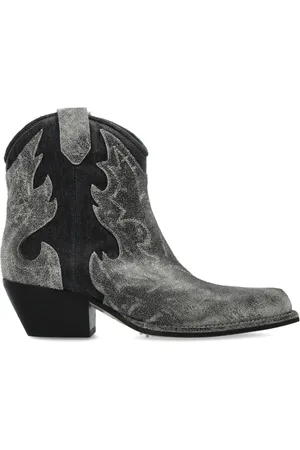 vic matiè Dames, Schoenen, Grijs, Maat: 37 EU Leer
