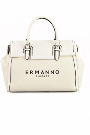 ERMANNO SCERVINO Dames, Tassen, Wit, Maat: ONE Size Katoen