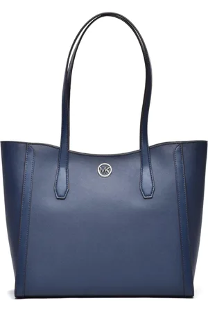 Michael Kors Dames, Tassen, Blauw, Maat: ONE Size Leer