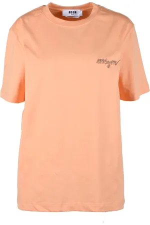 Msgm Dames, Tops, Roze, Maat: M Katoen