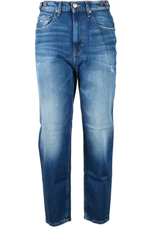 Tommy Hilfiger Dames, Jeans, Blauw, Maat: W26 Katoen