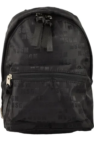 Msgm Heren, Tassen, Zwart, Maat: ONE Size Polyamide